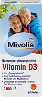 Биологически активная добавка Mivolis Vitamin D3 1000 IE, 60 шт.