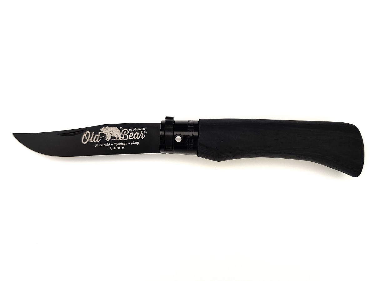 Ніж Antonini OLD BEAR 9303/21_MNN, TOTAL BLACK - чорний