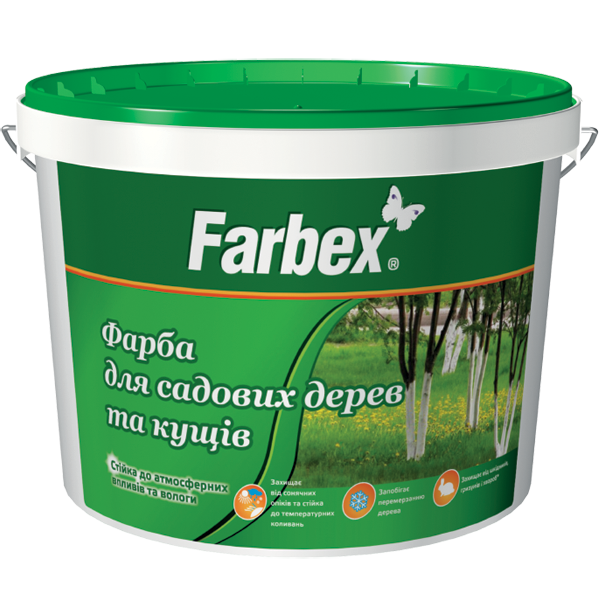 Фарба для садових дерев і кущів - ТМ " Farbex 4