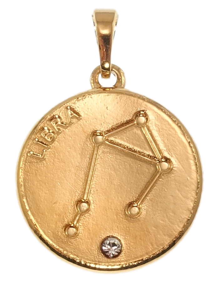 Кулон Xuping Позолота 18K "Знак Зодіаку Терези" для ланцюжка до 5мм