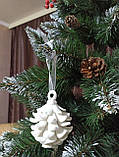 Елітна 2м з калиною і шишками новорічна штучна ялинка святкова, фото 2
