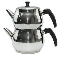 Подвійний чайник турецький із заварником (1,6 л/1 л) Imex Aile Boy