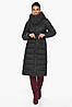 Куртка жіноча тепла колір чорний модель 43110, фото 3