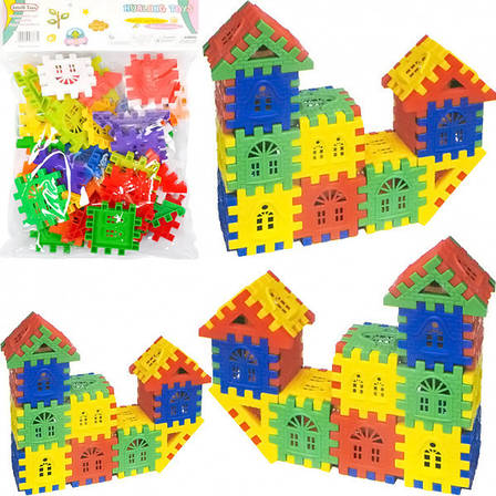 Конструктор Puzzle blocks "Будиночок" HL6328, фото 2