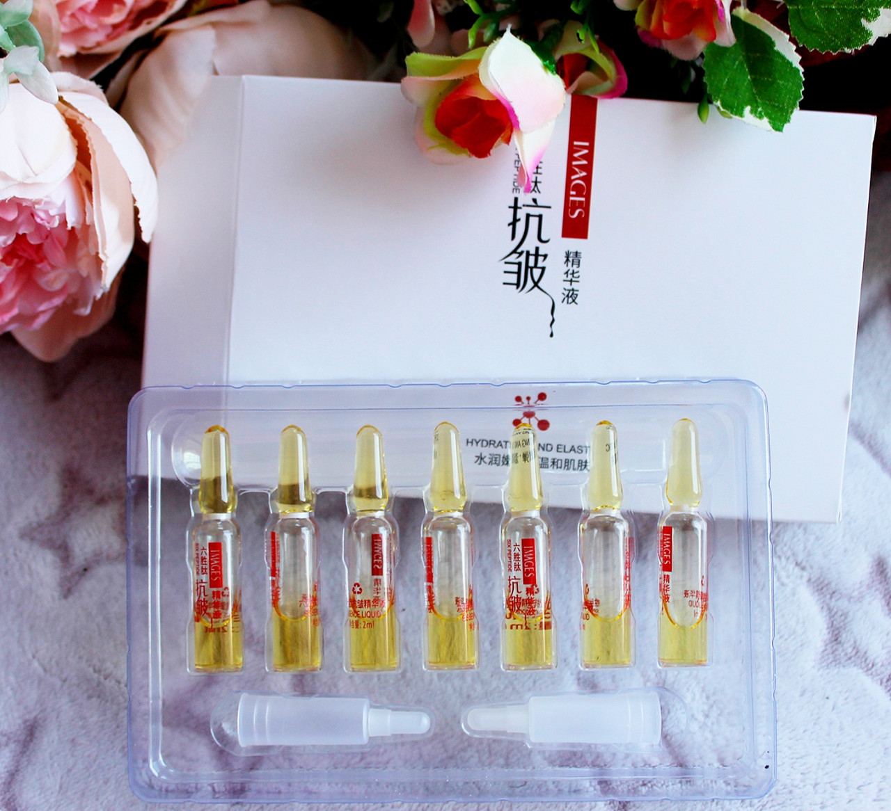 Сироватка з гексапептидом проти зморшок IMAGES в ампулах Hexapeptide Anti-wrinkle Essence
