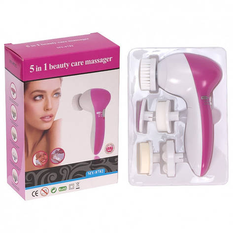 Масажер для обличчя 5в1 Beauty Care Massager AE-8782, фото 2