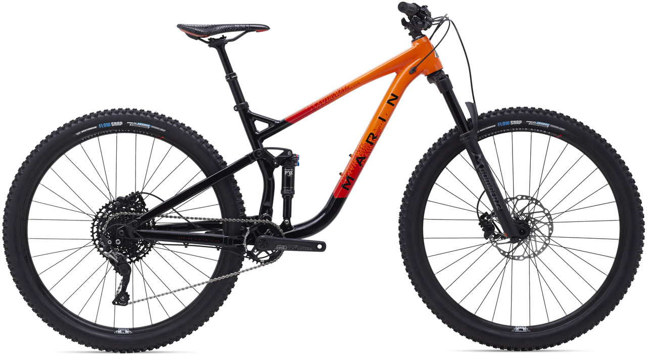 Велосипед 29" Marin RIFT ZONE 3 Gloss Black/Roarange/Red