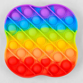 Гра-антистрес Pop it (Поп іт) Simple Dimple (Сімпл Димпл), 15 см, 31 пупирка, у кульці