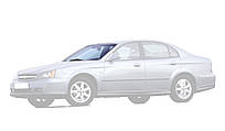 Лобове скло Chevrolet Evanda /Magnus (2002-2006) /Epica /Chery Eastar /B11 (2003-) /Шевроле Еванда