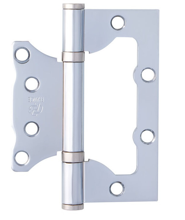 Завіса для дверей накладна (без врізки) Gavroche 100*75*2,5 B2 CP хром, фото 1