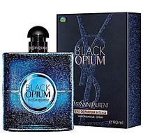 Парфумована вода жіноча Ys Snt Lrnt Black Opium Intense 90 мл (Euro)