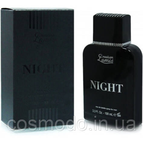 Туалетна вода мужская Creation Lamis Night man 100 ml