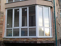 Балкон пластиковий, французька: Veka, WDS, Steko. Розстрочка, кредит, безкоштовна доставка., фото 6