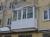 Балкон пластиковий, французька: Veka, WDS, Steko. Розстрочка, кредит, безкоштовна доставка., фото 8
