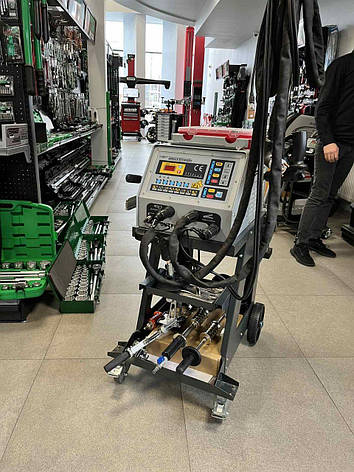 Споттер по алюмінію і сталі 220V, 2.5 A G. I. KRAFT GI12111 (зварювальний апарат, для рихтування металу), фото 1