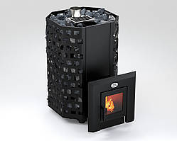 Каменка для бани Гейзер ПКС-01 модель С2 (дверка с термостойким стеклом 200х200 мм)