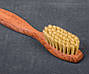 Велика щітка для нанесення крему Saphir Medaille D'or Spatula (світла щетина), фото 3
