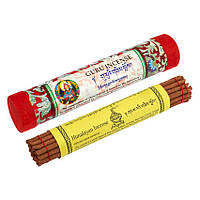 Пахощі Тибетські Himalayan Incense Гуру Рінпоче Подарункова упаковка 20,3х4х4 см Червоний (26726)
