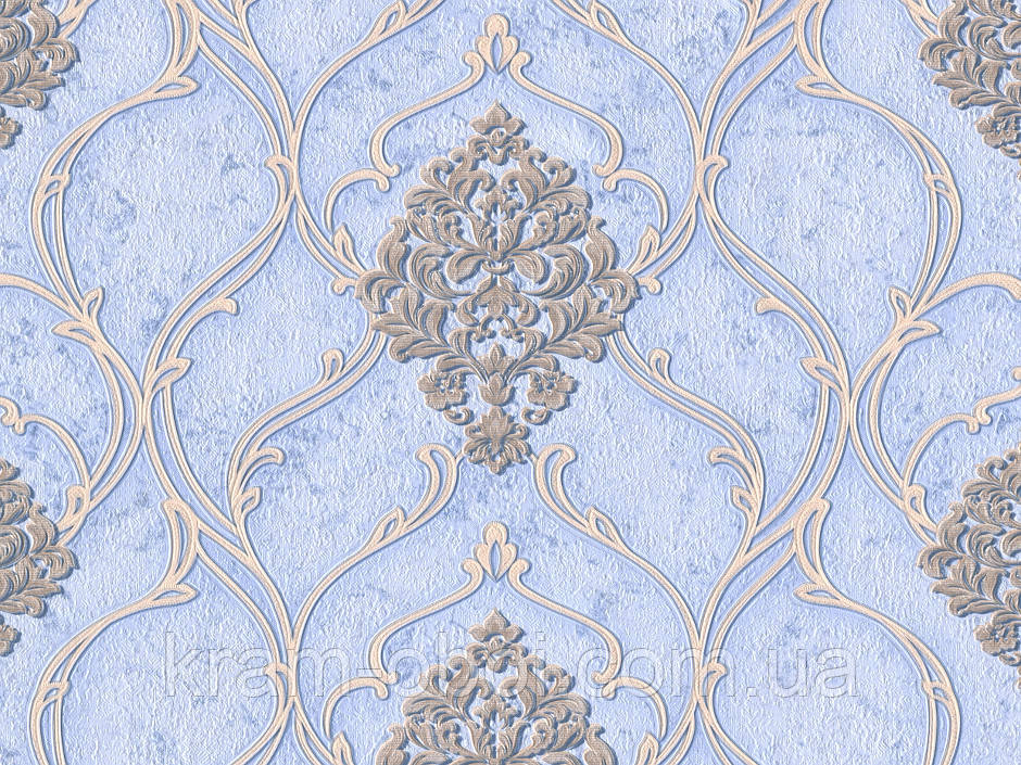 Шпалери Слов'янські Шпалери КФТБ паперові дуплекс 10 м*0,53 9В64 Ліон 7212-03, фото 1