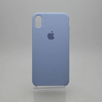 Чохол накладка Silicon Case для iPhone XS Max 6.5" Light Blue (05) C