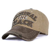 Кепка бейсболка Original the Black бавовна кавова