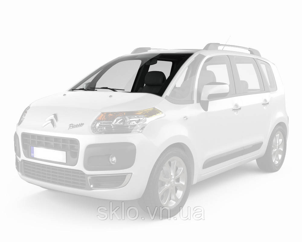 Лобове скло Citroen C3 Picasso (2009-) /Сітроен С3 Пікассо з датчиком дощу