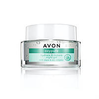 Нічний гель для обличчя «Чистий кисень» Avon (50 мл)