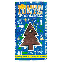 Tonys Chocolonely Dark Chocolate Candy Cane 180g УЦЕНКА