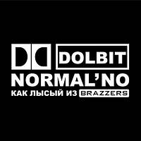 Вінілові наклейки на авто " Долбить нормально..." 10х20 см