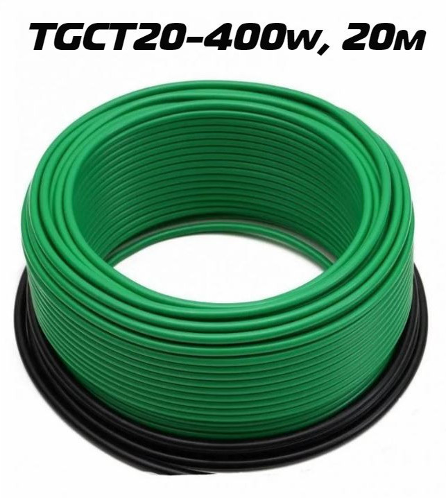 Нагрівальний кабель ThermoGreen TGCT20 50 300, 20, 400