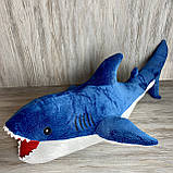 Плед 3в1 Акула - дитяча іграшка. Розмір іграшки 55 см. Плед розмір 120*160см., фото 3