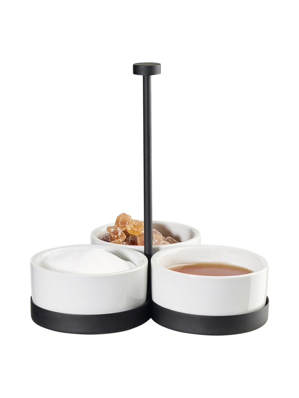 Менажниця з трьома чашами Asa Selection A Table Ligne Noire 99306950