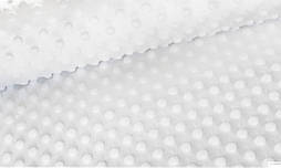 Плюш minky білий 350 г/м2 ОПТ М-51