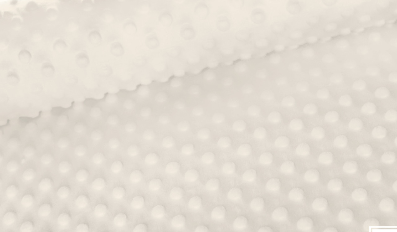 Плюш minky слонова кістка 350 г/м2 ОПТМ-3, фото 1