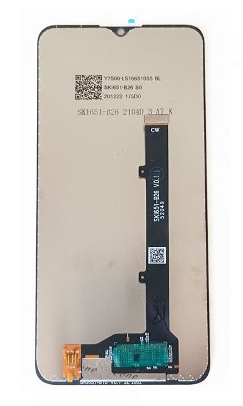 Дисплей для ZTE A51 Blade 2021 | A71 Blade з сенсорним склом (Чорний) Оригінал Китай