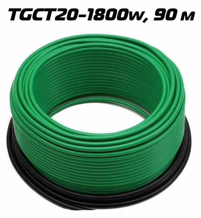 Нагрівальний кабель ThermoGreen TGCT20 50 300, 90, 1800