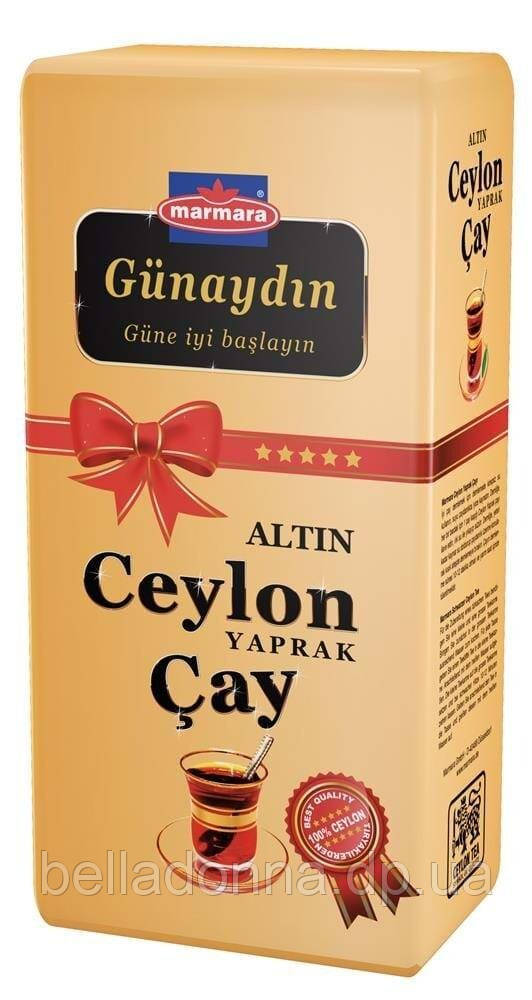 Чай чорний цейлонський великолистовий 800 г Gunaydin Altin (розсипний)