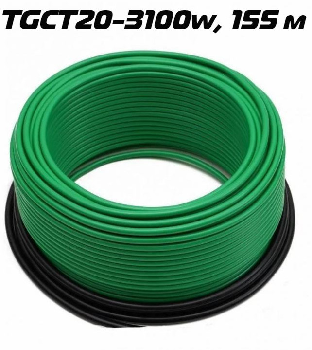 Нагрівальний кабель ThermoGreen TGCT20 50 300, 155, 3100