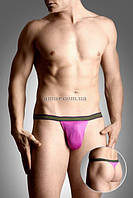 Стринги Mens thongs 4496 рожеві ML