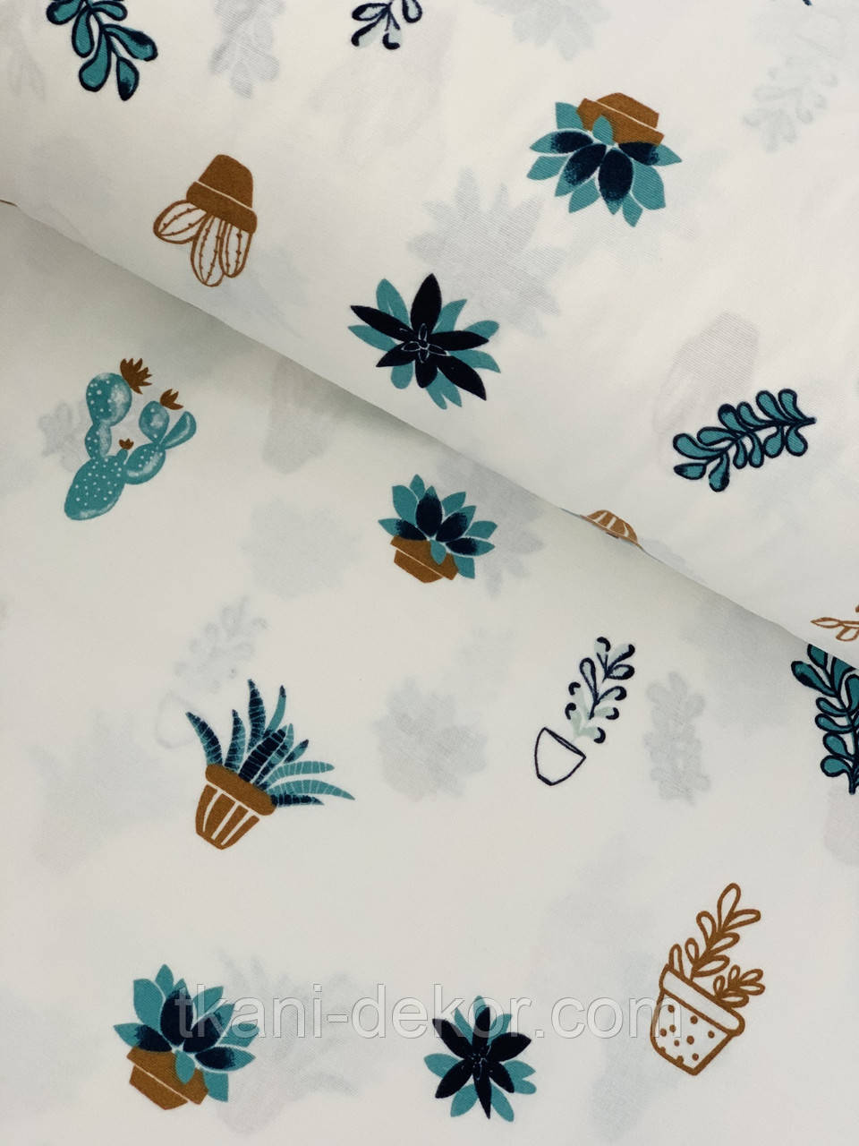 Фланель Кактуси, фото 1