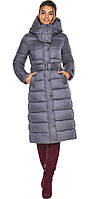 Сріблясто-сіра куртка з манжетами жіноча модель 43110 розмір: 40 46 48 52 54