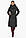 Куртка жіноча тепла колір чорна модель 43110 р — 38 40, фото 2