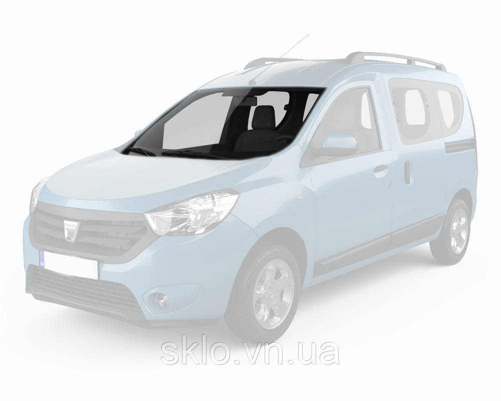 Лобове скло Dacia /Renault Dokker /Lodgy (2012-) /Дачія /Рено Доккер /Лоджі
