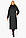 Чорна куртка жіноча з вшитим капюшоном модель 46620 р — 38 40, фото 7