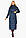 Сапфірова куртка довга жіноча модель 46620 р — 38 (4XS), фото 7