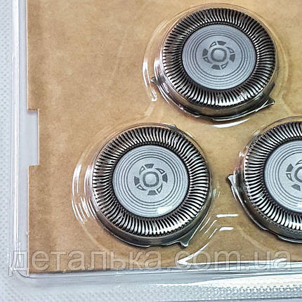 Оригінальні бритвові головки для бритви Philips SH30., фото 3
