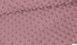 Плюш minky опт суха троянда 350 г/м2 ОПТ М-101