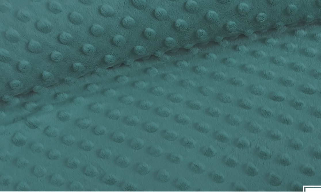 Плюш minky опт темний Смарагд 350 г/м2 ОПТ М-102, фото 1