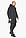 Чорна куртка чоловіча практична модель 49032 р — 54, фото 6
