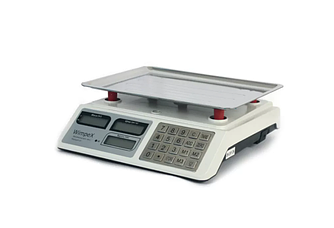 Ваги торгові метал кнопки WIMPEX WX-5004 50 kg 6v